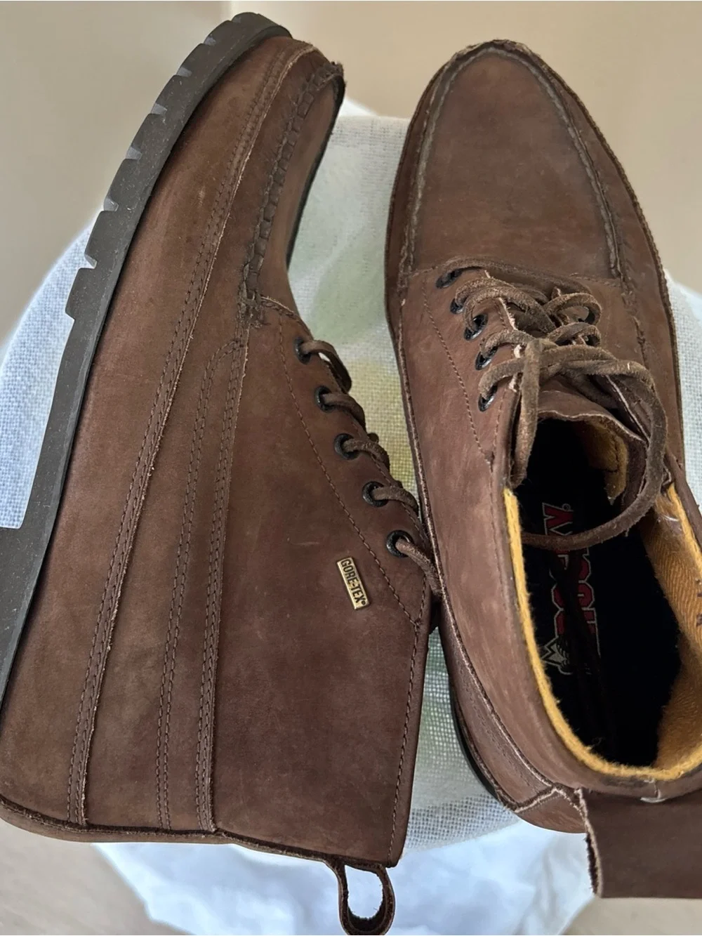 Rocky Brown Leather Chukka Boots
